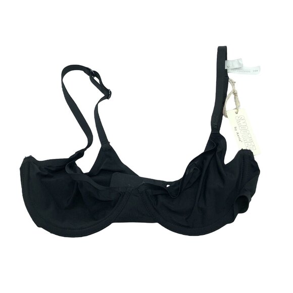 Smoothez by Aerie Bra Full Coverage Unlined Underwire Black 38DD - Picture 1 of 3